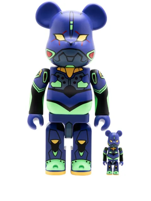 MEDICOM TOY Evangelion Unit 1 New Paint Version BE@RBRICK 100% 400% 玩具套装