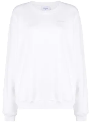 Alexander Wang ロゴ スウェットシャツ | ホワイト | FARFETCH JP