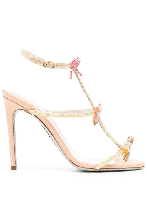 Sandales Caterina 100 mm en cuir - René Caovilla - Modalova