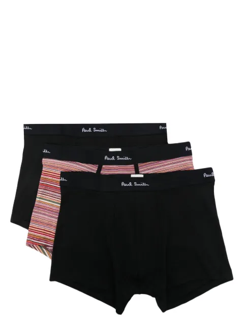 Paul Smith pack de tres bóxeres con logo en la pretina