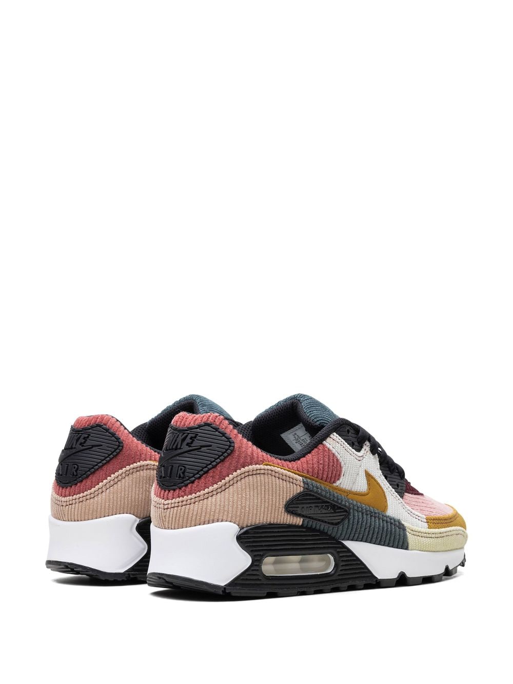 Shop Nike Air Max 90 "multi-color Corduroy" Sneakers In Pink