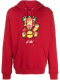 Mostly Heard Rarely Seen 8-Bit Got Gold cotton hoodie - Red