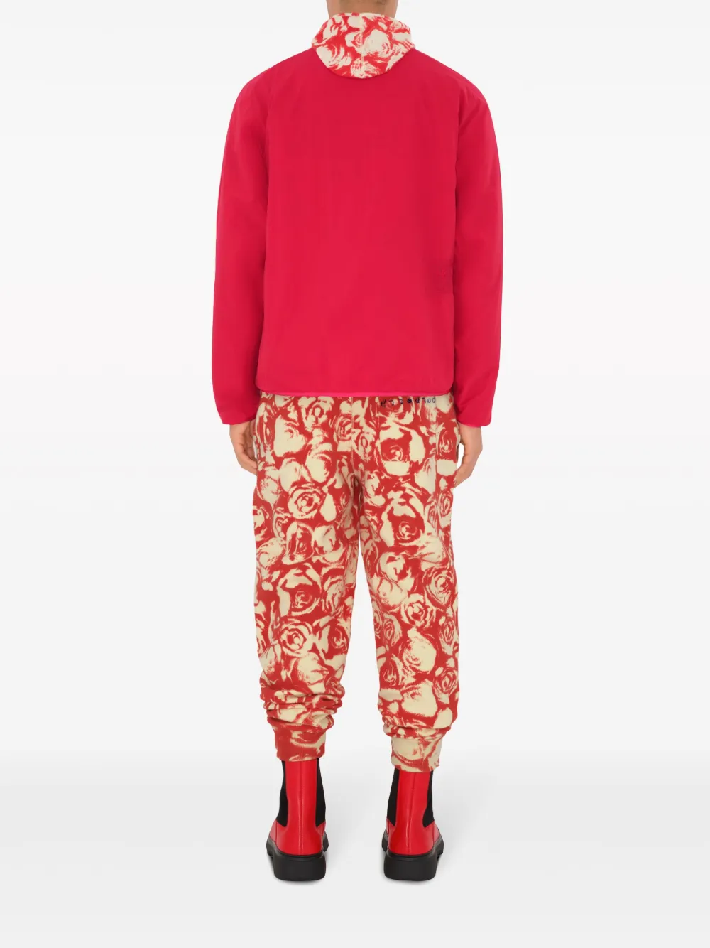 Burberry Wollen trainingsbroek Rood