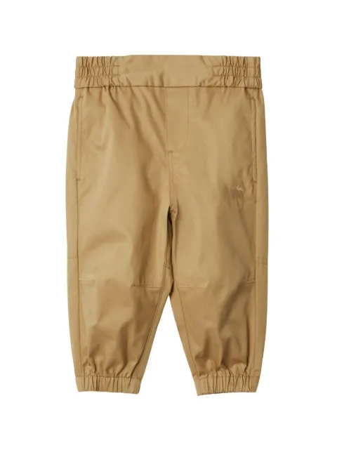 Burberry Kids Pantaloni affusolati