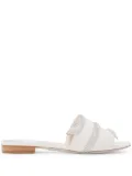 René Caovilla crystal-embellished sandals - White