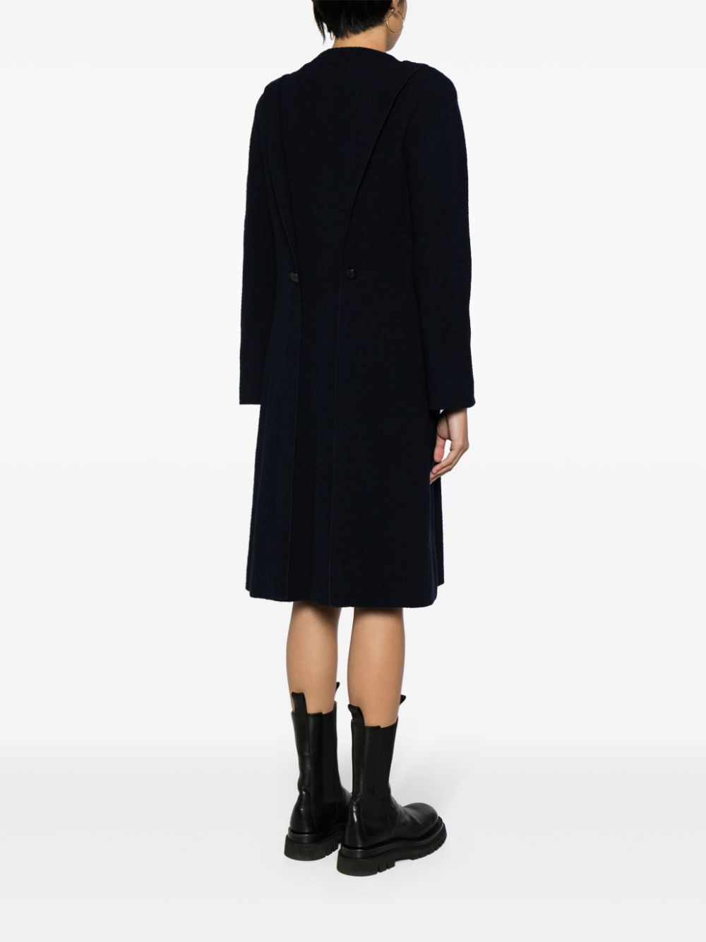 CHANEL 1999 single-breasted layered coat Women