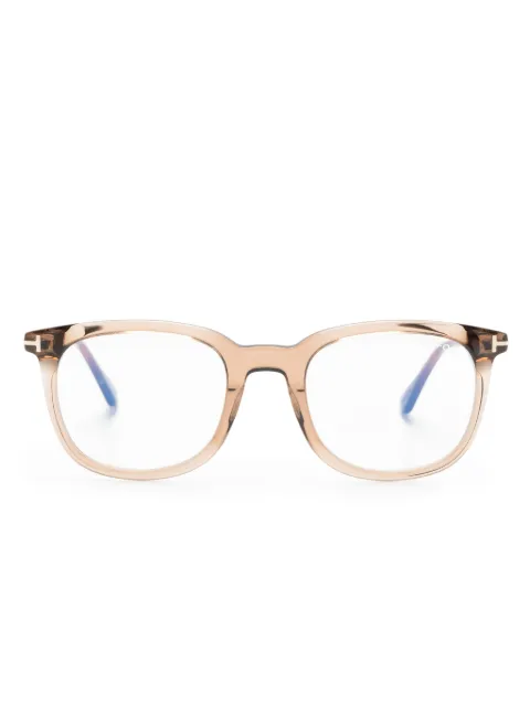 TOM FORD Eyewear square-frame transparent glasses