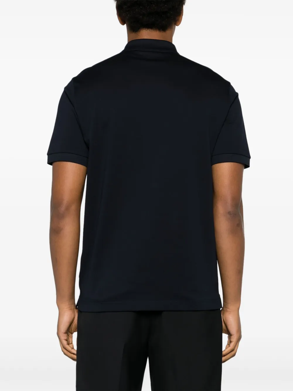 Prada Piqué poloshirt Blauw