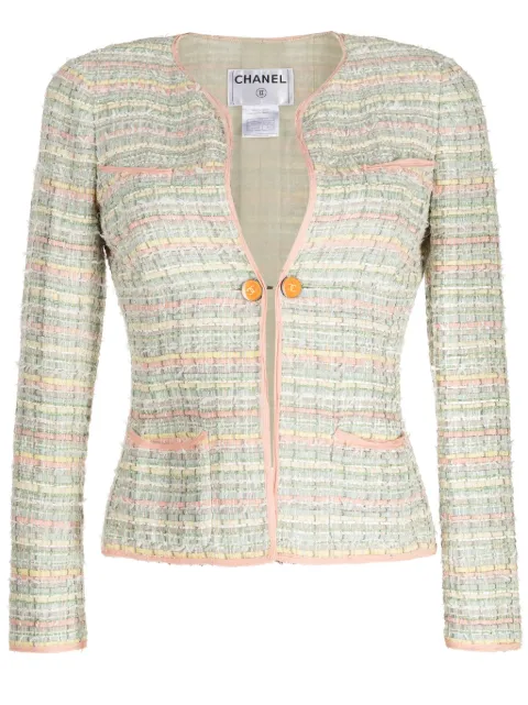 CHANEL Pre-Owned blazer con botones 2005