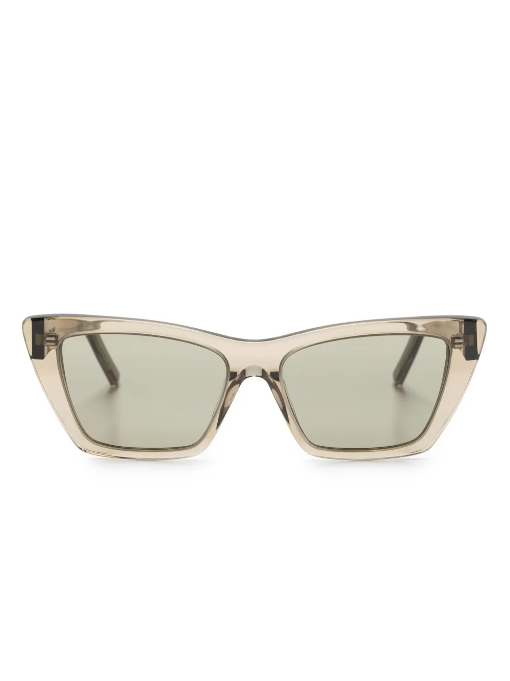 Saint Laurent Eyewear SL 276 Mica zonnebril met cat-eye montuur Bruin