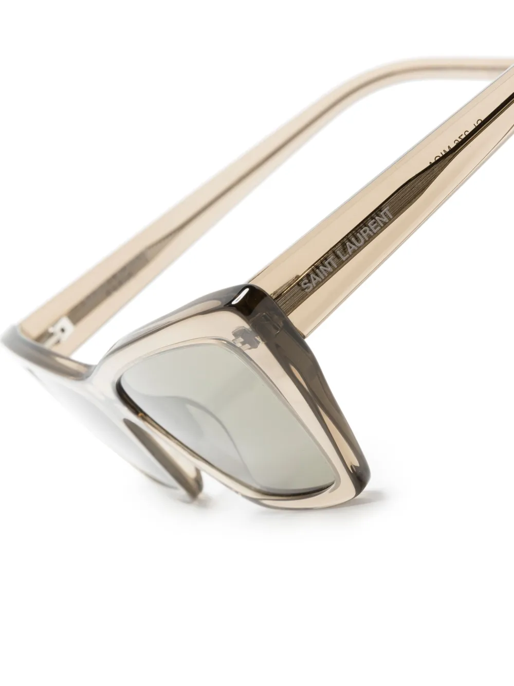 Saint Laurent Eyewear SL 276 Mica zonnebril met cat-eye montuur Bruin