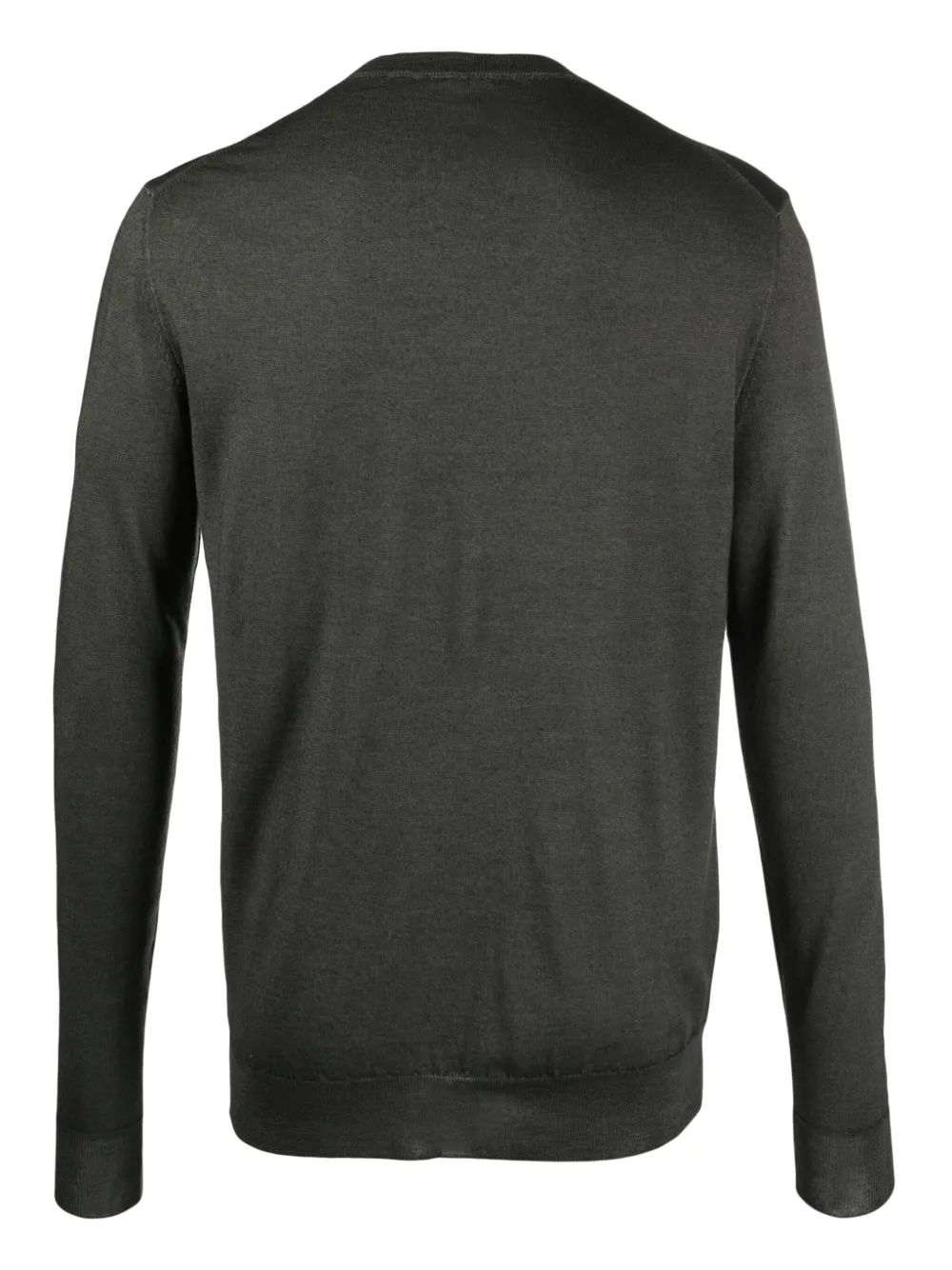 ASPESI CREW NECK MÉLANGE-EFFECT JUMPER
