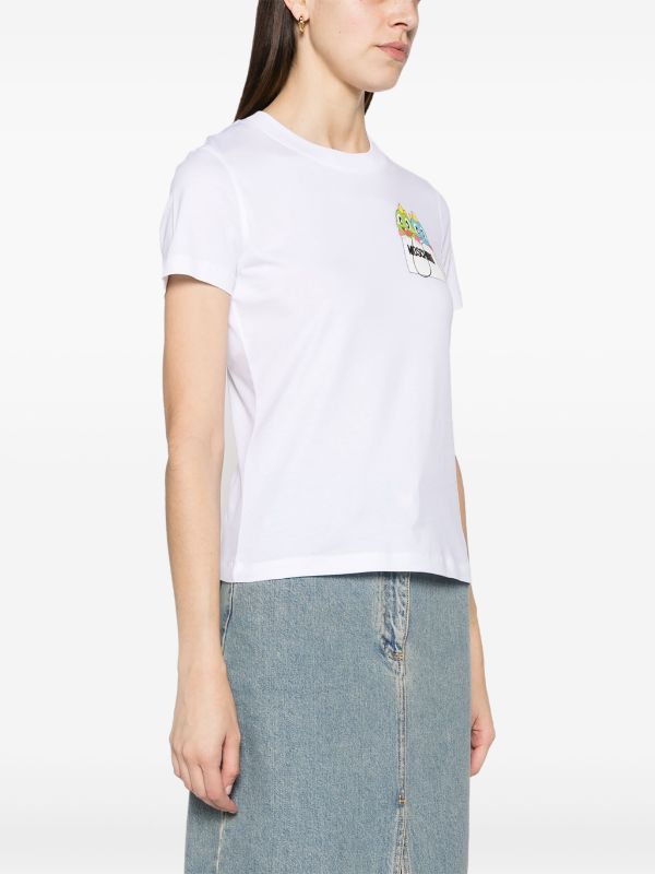 Moschino Puzzle Bobble Cotton T-shirt - Farfetch