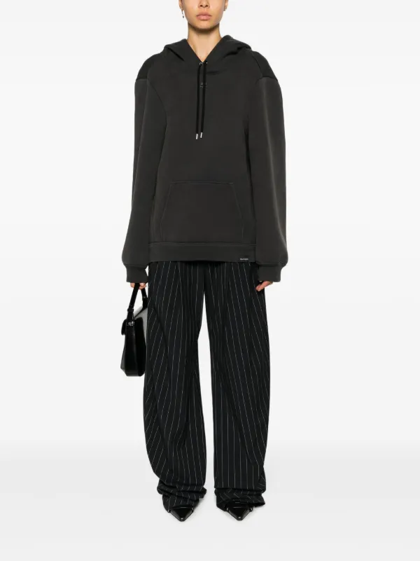 Courrèges ロゴ パーカー | グレー | FARFETCH JP