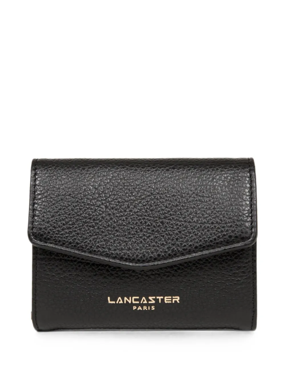 Lancaster mini leather wallet - Nero