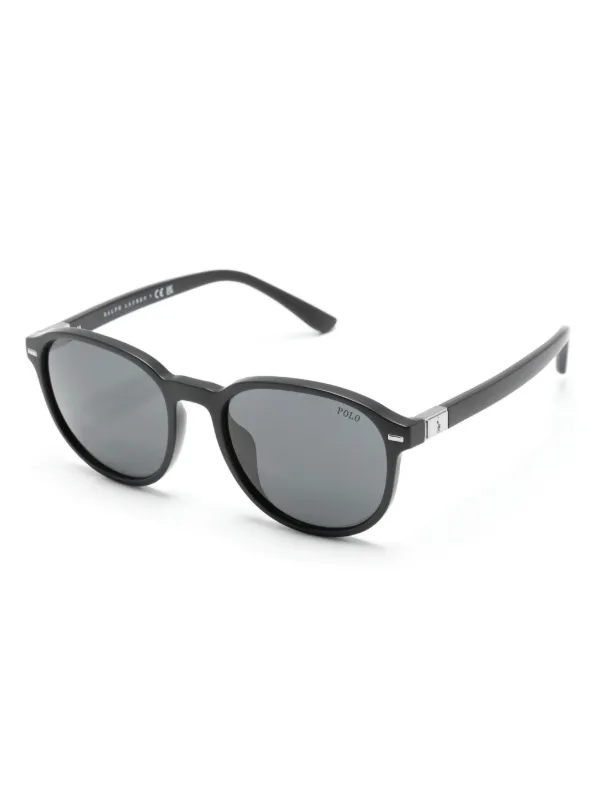 Black polo sunglasses hotsell