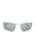 Palm Angels Eyewear Damen Adin rectangle-frame sunglasses - White