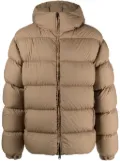 Mackage Adelmo logo-patch down padded jacket - Neutrals