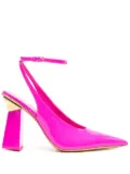 Valentino Garavani One Stude Hyper 110mm leather pumps - Pink