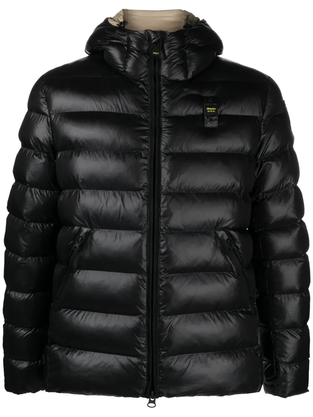 Blauer Easy Winter 2.0 hooded puffer jacker | Black | Image 1