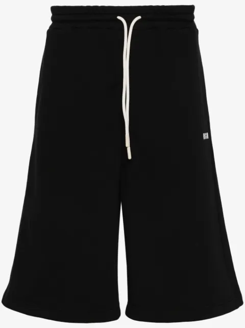 MSGM shorts deportivos con cordones en la pretina
