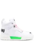 Moschino Kevin high-top sneakers - White