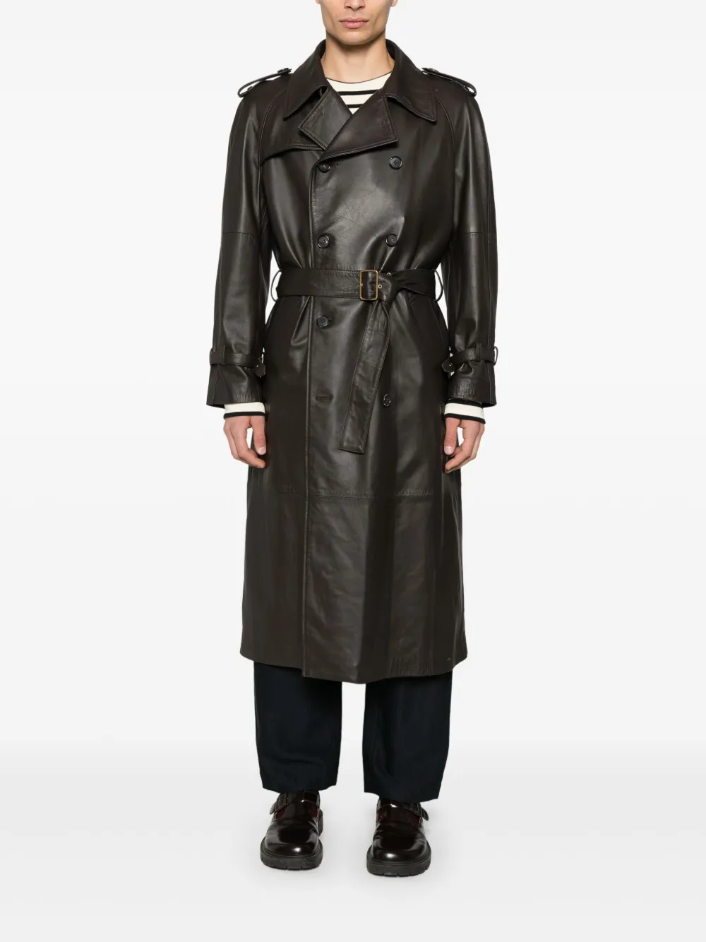 Giuliva Heritage The Oscar trench coat - Bruin