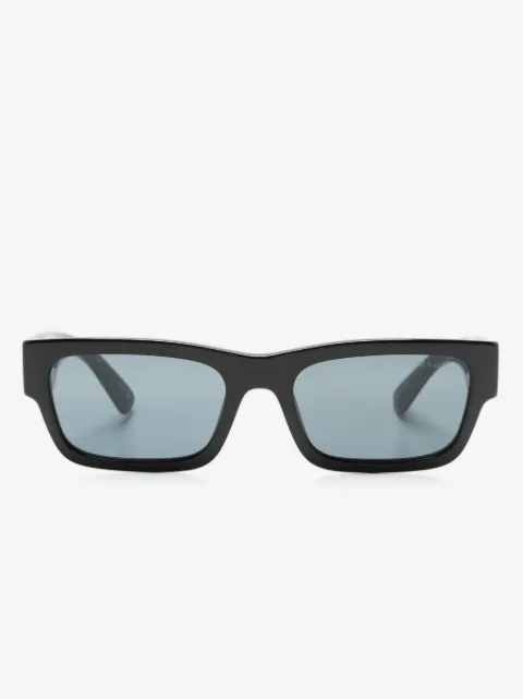 Prada Eyewear logo-engraved rectangle-frame sunglasses