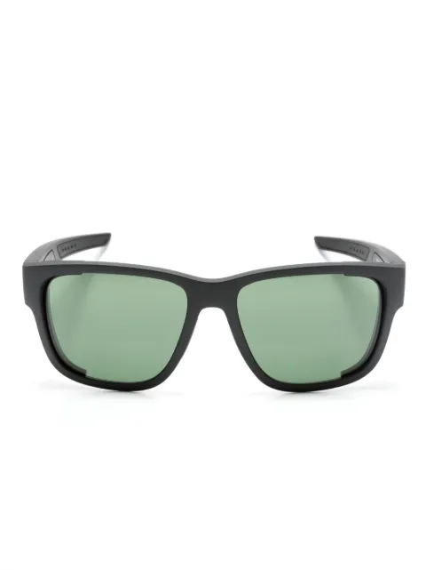 Prada Linea Rossa logo-debossed square-frame sunglasses