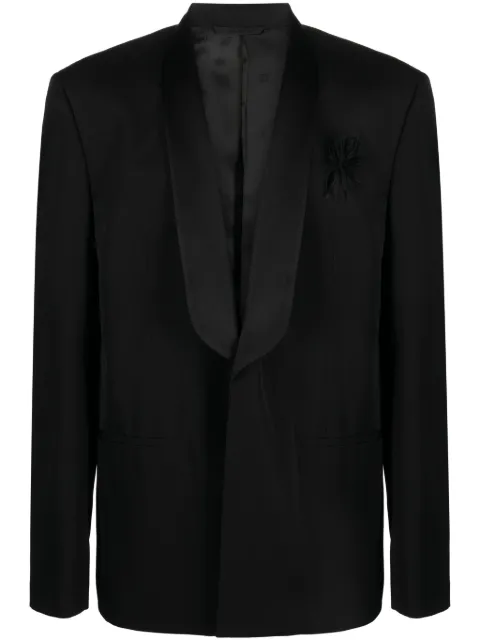 Givenchy shawl-lapels single-breasted blazer 