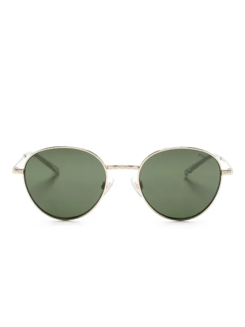 Polo Ralph Lauren metal round-frame sunglasses