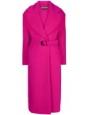 TOM FORD faux-fur belted coat - Pink