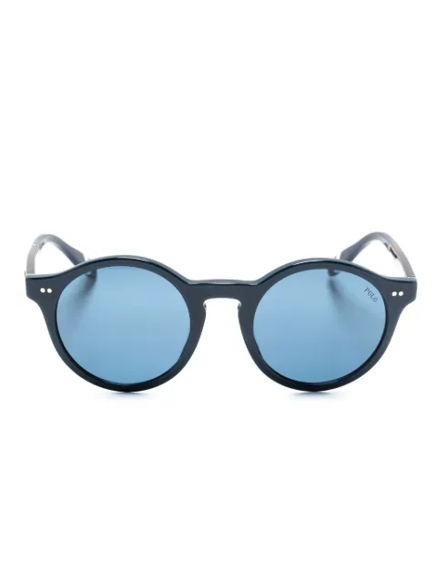 Polo Ralph Lauren tortoiseshell round-frame sunglasses