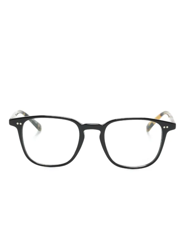 Oliver Peoples Nev square-frame Glasses Black FARFETCH TH