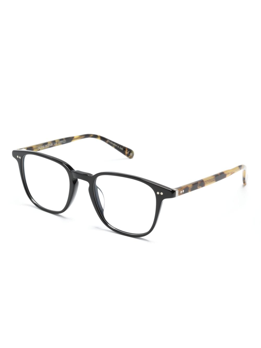 Oliver Peoples Nev square-frame glasses - Zwart