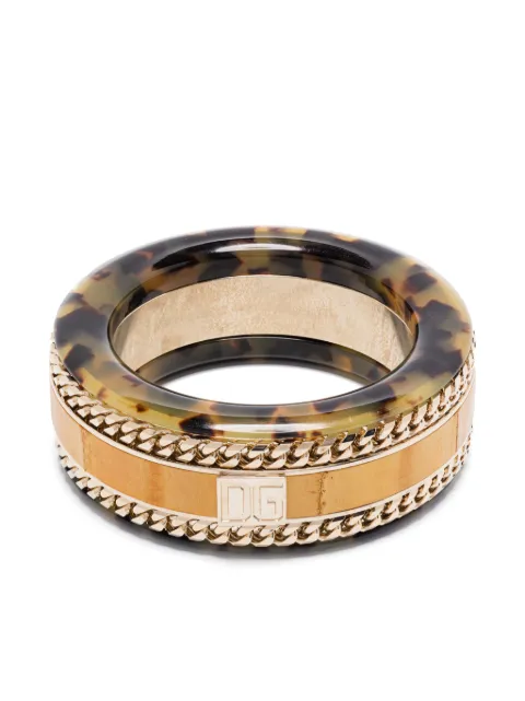 Dolce & Gabbana Pre-Owned 1990s DG-plaque bracelet