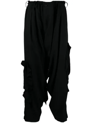 パンツ Yohji Yamamoto Wide Sarouel Pants COTTON/LINEN SAROUEL PANTS – THE SHOP YOHJI YAMAMOTO