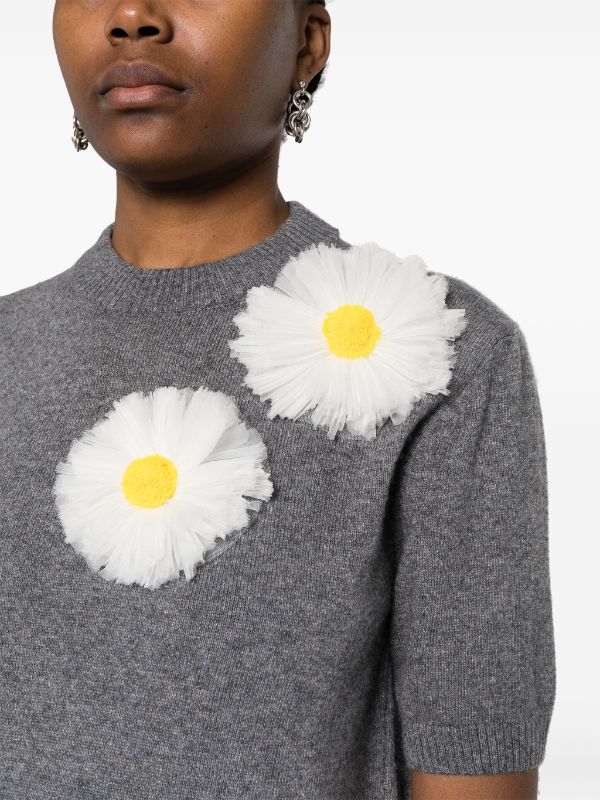 MSGM Flower knitRokh