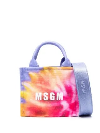 MSGM Canvas Tote Bag | Purple | FARFETCH