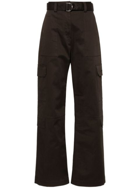 MSGM high-waist straight cargo pants