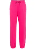 MSGM logo-print cotton track pants - Pink