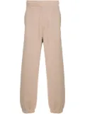 MSGM logo-print cotton track pants - Neutrals