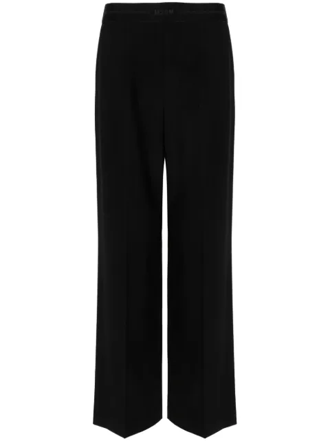 MSGM high-waist straight-leg trousers