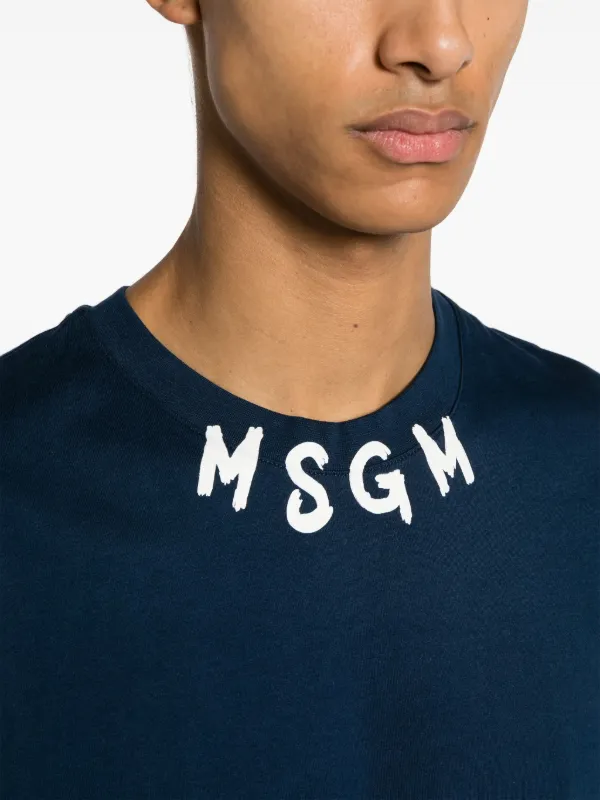 MSGM ロゴ Tシャツ - Farfetch