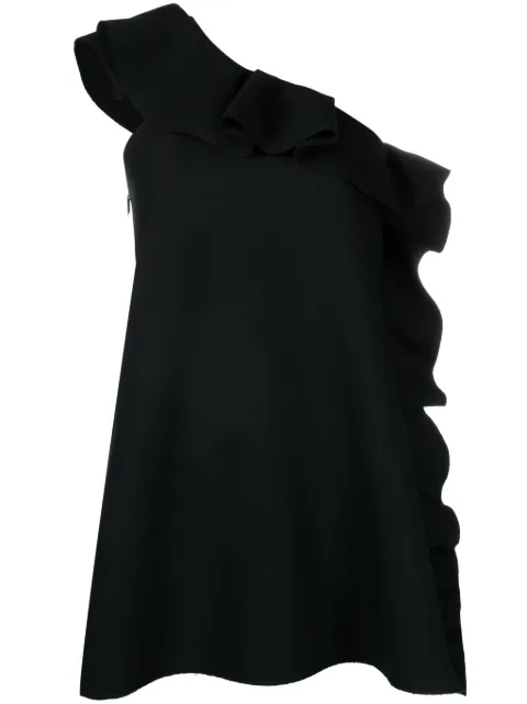 MSGM vestido corto con diseño asimétrico