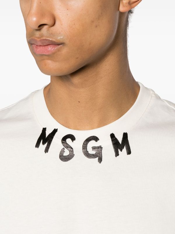 MSGM ロゴ Tシャツ - Farfetch