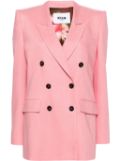 MSGM double-breasted blazer - Pink