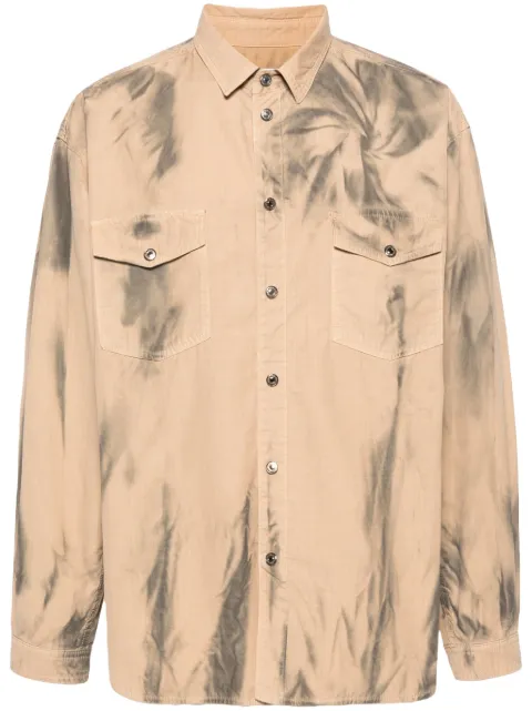 MSGM ripstop cotton shirt