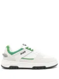 MSGM panelled leather sneakers - Neutrals