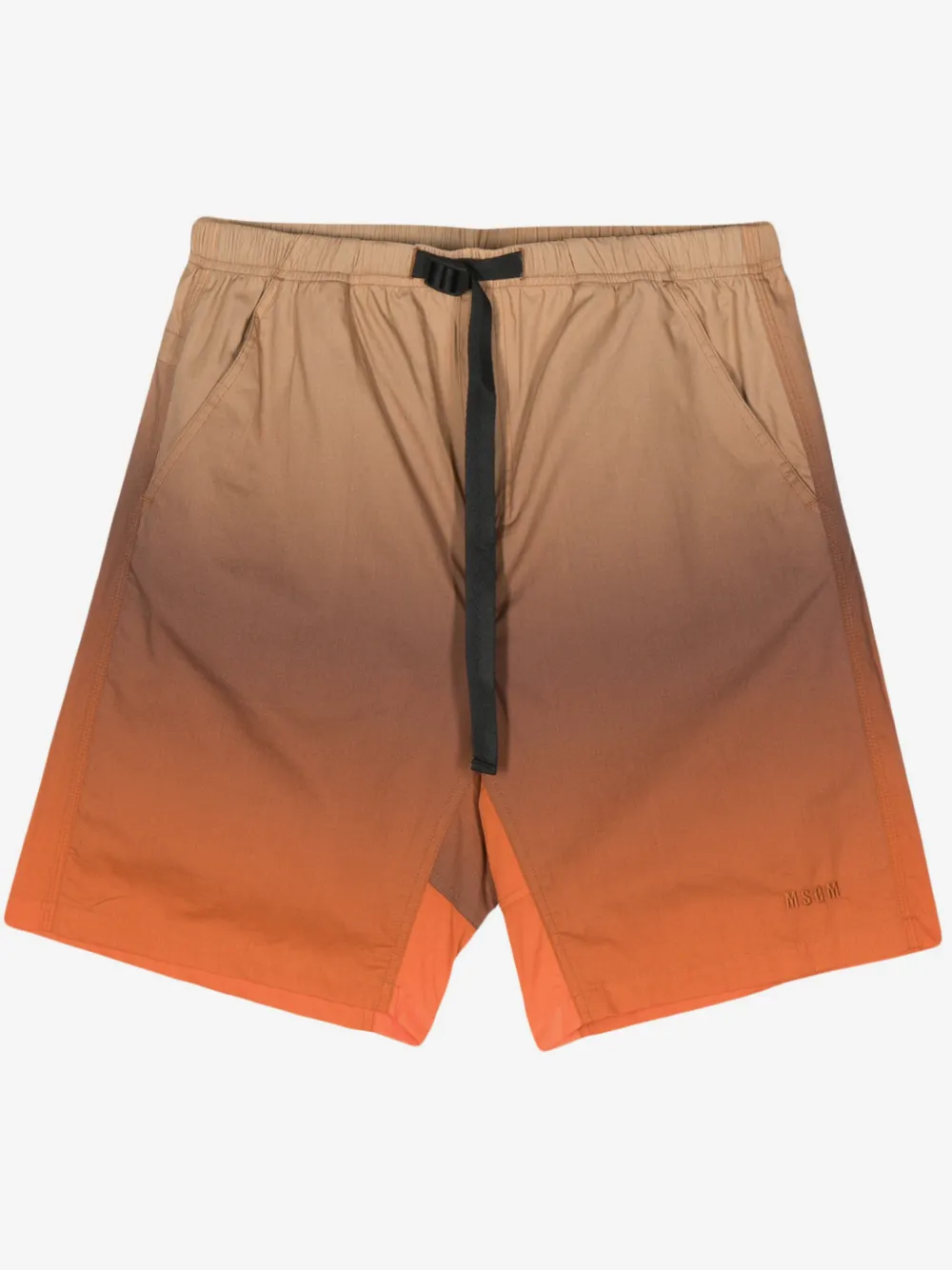 MSGM gradient-effect bermuda shorts | Blue | Image 1